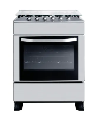 s/s five burners gas oven glass cover