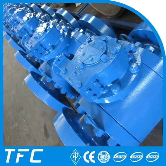 API 6D 3pc forged steel ball valve
