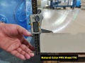 Tagliare il foglio di ingegneria della lamiera di plastica a colori naturali PPS
