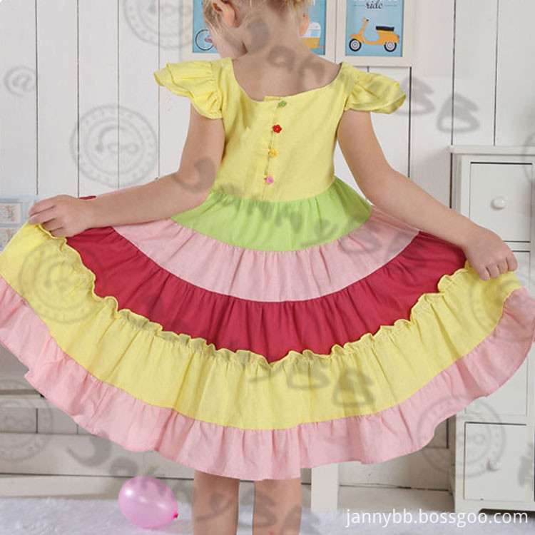 kids rainbow dress01