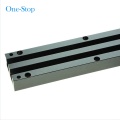 Plastic chain type guide rail