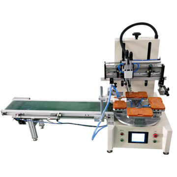Tabletop Screen Printing Machine with Carousel and Conveyor - MSP-150CC
