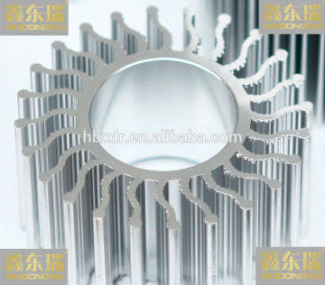 Extruded aluminum heatsinks