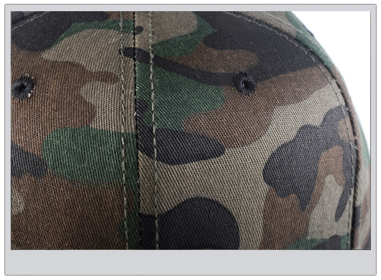 Camouflage hip-hop hat baseball hat man (8)