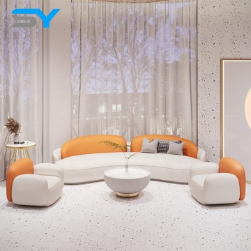 SIYANG Luxury Microfiber Sectional Sofas for Living Room Furniture Retail