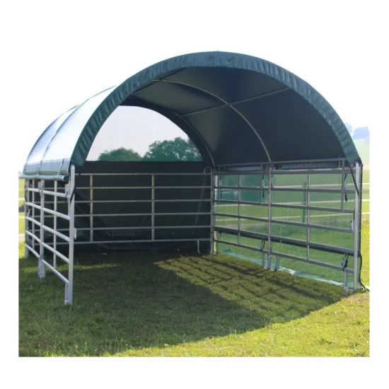High-Quality UV-Resistant Tarpaulin Fabrics for Outdoor Animal Shelters and Structures