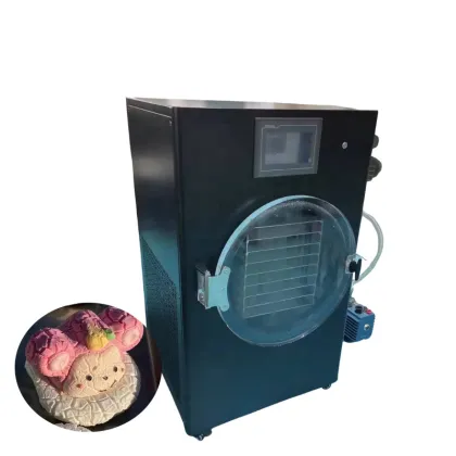 Small Home Candy Freeze Dryer Machine for Food - 12kg Capacity, 8 Shelf Mini Dryer from Henan