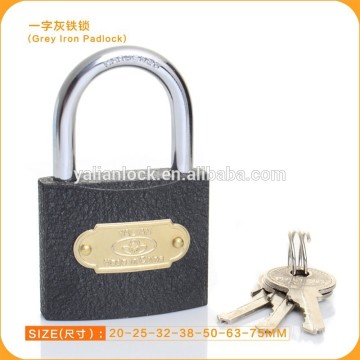 cheap price all size gray iron padlock