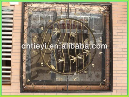 wrought iron fence decorative iron window