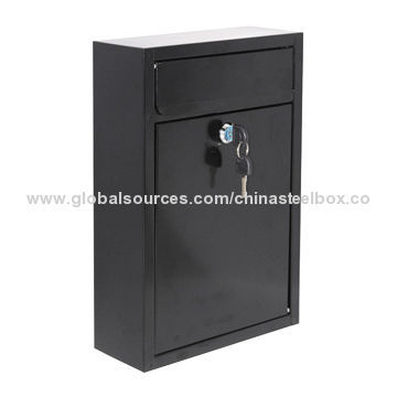 Letter Box, Made of Steel Plate with Powder Coating, Available in Various Colors