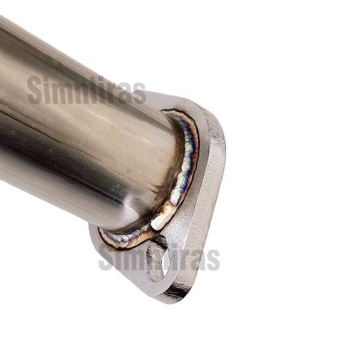 Edelstahl-Mittelpipe für 2019-2026 Genesis G70 3.3TT V6 Twin Turbo T-GDI passt AWD oder RWD an