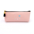 Embroidery cat style cute shiny PU pencil case