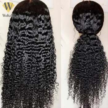 Water Wave Lace Front Wig Full Lace Front Human Hair Wigs For Black Women 30 34 Inch HD Wet And Wavy Loose Deep Wave Frontal Wig