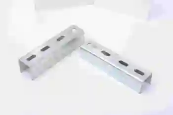 Steel galvanized rail connectors