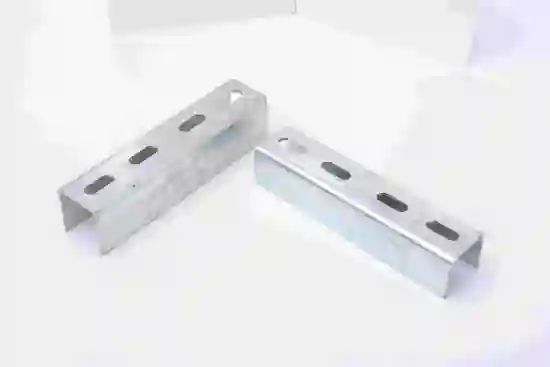 Steel galvanized rail connectors