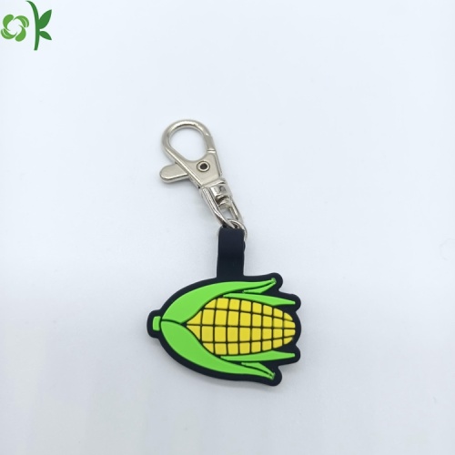 Corn Pet Accessories Silicone Dog Tag Lobster Buckle