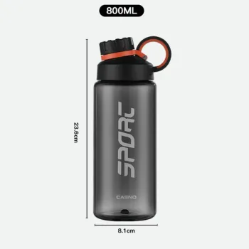 Large Capacity Portable Sports Water Bottle with Filter Mesh for Summer