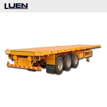 Second Hand 40 ft Flatbed Semi Trailer