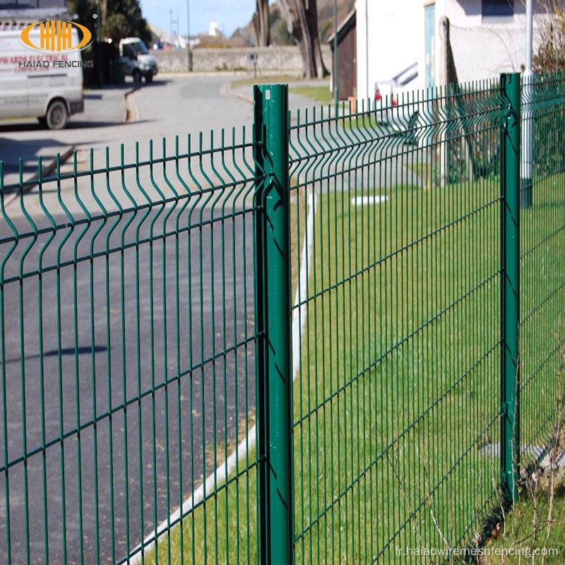 Panneaux de clôture de jardin en maille en fer sur mesure