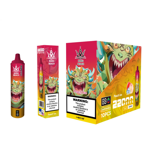 Bang Beach 22000 Puffs Vape Display Screen