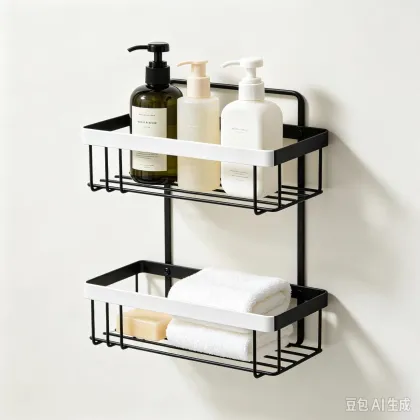 Wall Mounted Bathroom Storage Rack