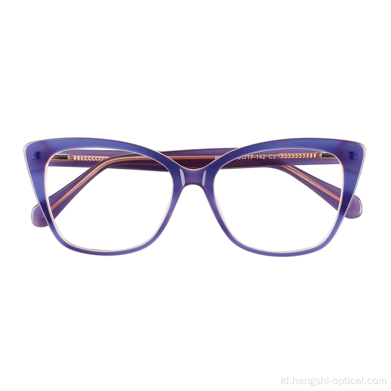 Bingkai kacamata wanita optik modern