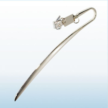 Free sample custom fancy souvenir metal bookmark