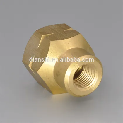brass flare nut hex nut female flare nut
