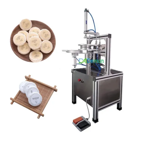 Hotel Round Soap Pleated Wrapper Machine | Fruit Soap Cling Film Packaging Machine