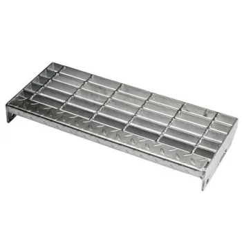 Hot Dipped Galvanized Grating Steel Weight and Floor Applications