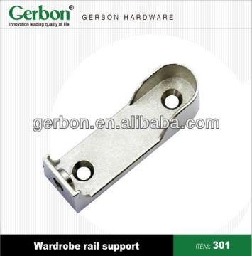 wardrobe rail support