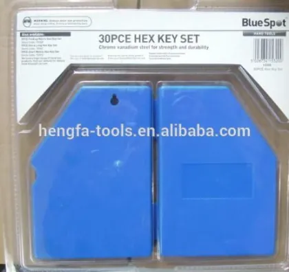 Allen wrench tool set