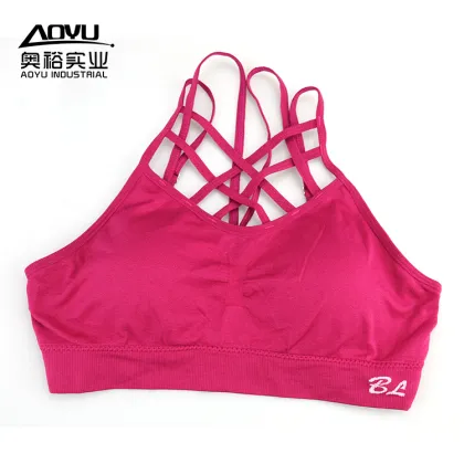 Shantou Wear Womens Sports Yoga Bra Top