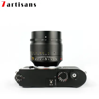 7artisans 75mm F1.25 Portrait Lens for Leica M-mount Cameras