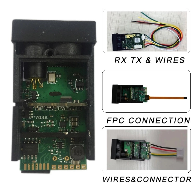 Connectors design ranging sensor