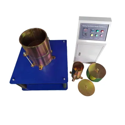 High Accuracy Vibrating Table Method for Determining Relative Density of Cohesionless Soils