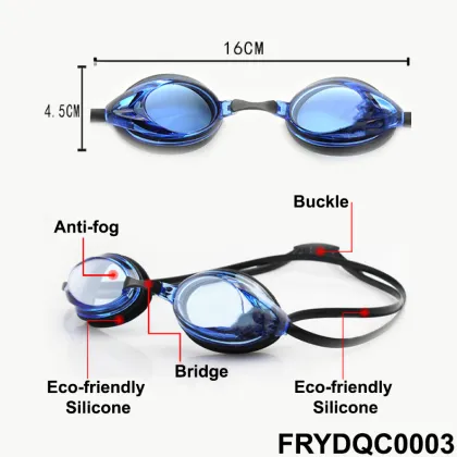Kids Swimming Safety Swim Glasses with Double Lens