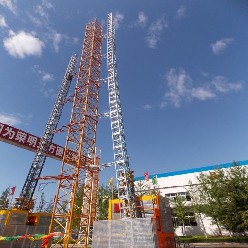 Elevador de construção curvo de alta qualidade 2000KG