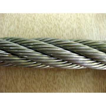 316 corda de arame de aço inoxidável 1x19 12,0mm