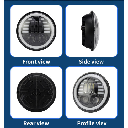 LiuHJG Super Bright 30W 12-18V Waterproof Motorcycle LED Headlight