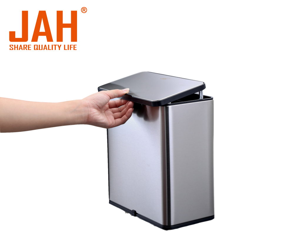 Jah 1.5gallon Kitchen In-Cabinet Trash يمكن أن تغلق composter