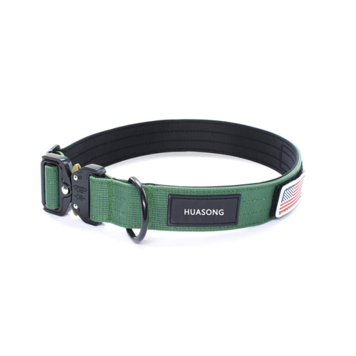 Tactical dog accessories Ajustable dog collar