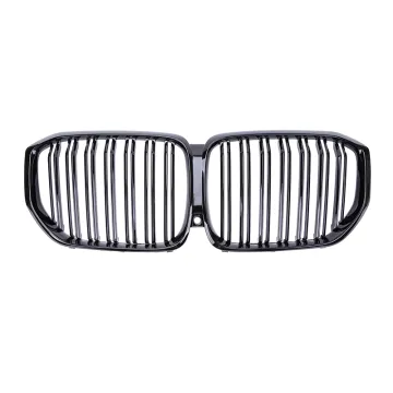 2019 G05 5 Series Accessories: Double Line Glossy Black Grilles