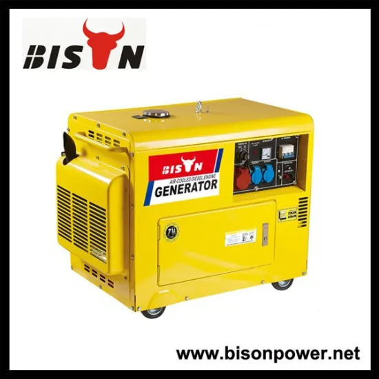 BISON(CHINA) High Quality Small Silent Diesel Generator