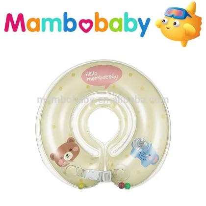 Cartoon PVC baby swimming neck ring