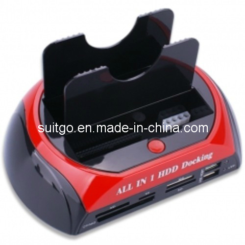 Hot-Sale All-in-1 Card Reader Multi-Function HDD Docking Station (SG-875)