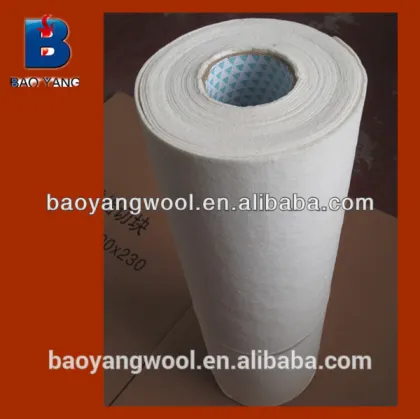 Sound insulation ceramic fiber paper