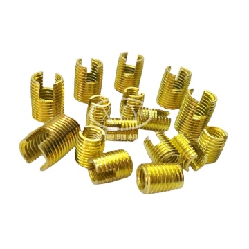 High Quality Stainless Steel 302 Fastener Self-Tapping Thread Insert Thick-Wall Slotted Type