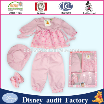 2016 hot selling 4pcs set baby gift set suit kid clothing baby clothes baby girl clothes
