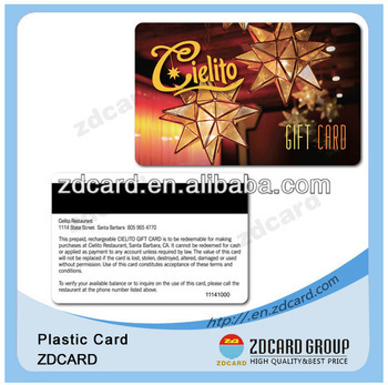 CR80 Blank Magnetic Stripe Card